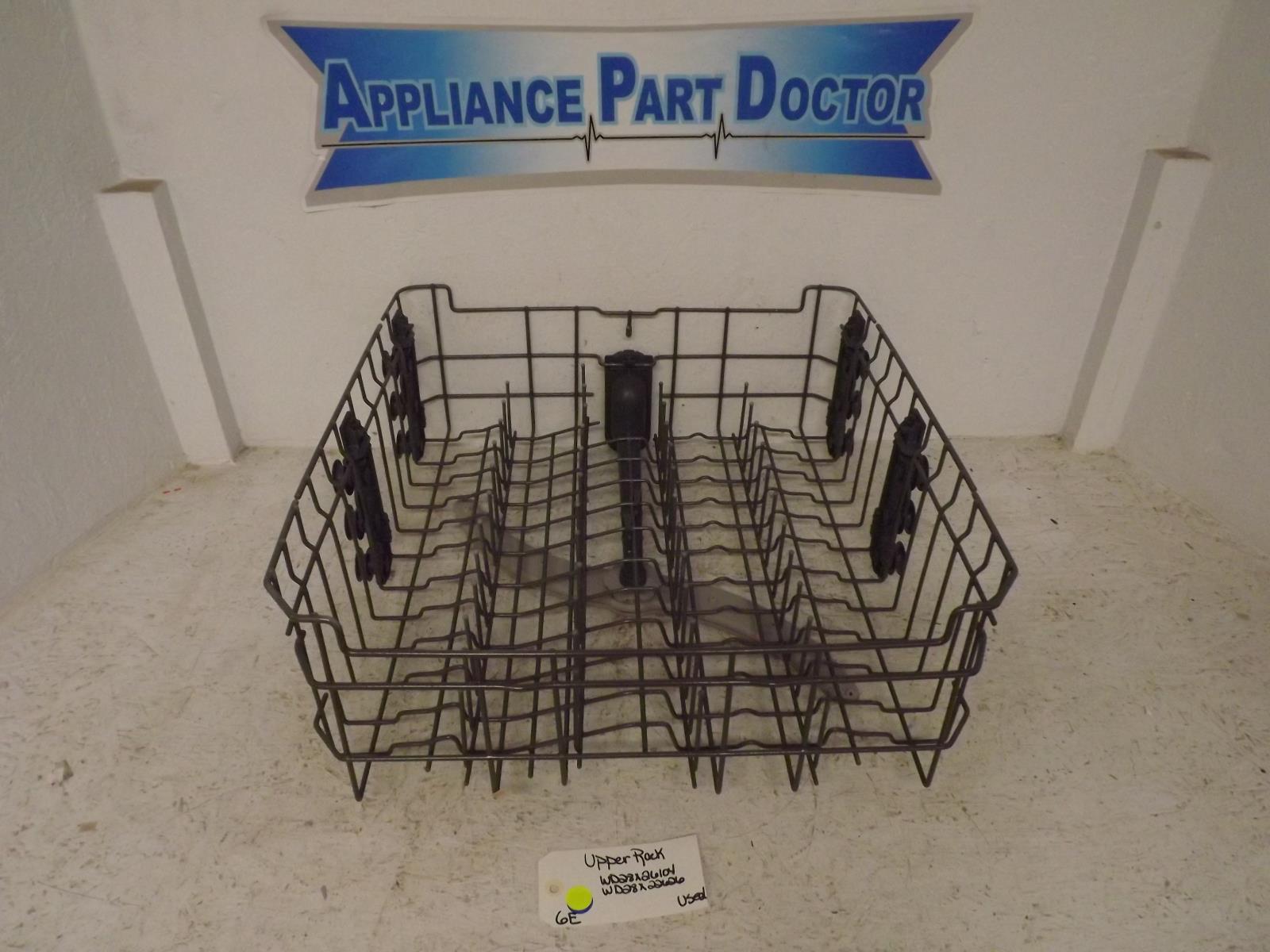 GE Dishwasher WD28X26104 WD28X22626 Upper Rack Used GE Dishwasher WD28X26104 WD28X22626 Upper Rack Used